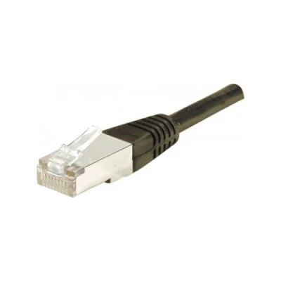 Image de Cordon RJ45 patch FTP CAT 6 Noir 0,50 m