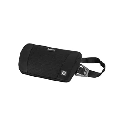 Image de Support lombaire Fellowes Plush Touch Noir