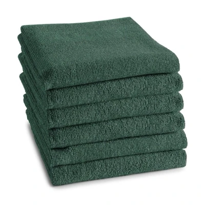 Afbeelding van Ddddd Keukendoek Logo Groen 6 Stuks