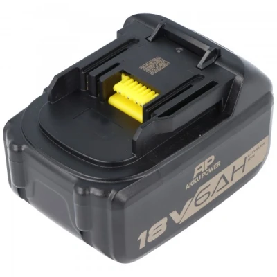 Afbeelding van Akku kompatibel mit Makita BL1850B, BL1860B, Li ion, 18V, 6000mAh, Made in Deutschland