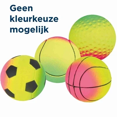 Afbeelding van Trixie Schuimrubber Bal Assorti 7X7X7 CM (1 STUK)