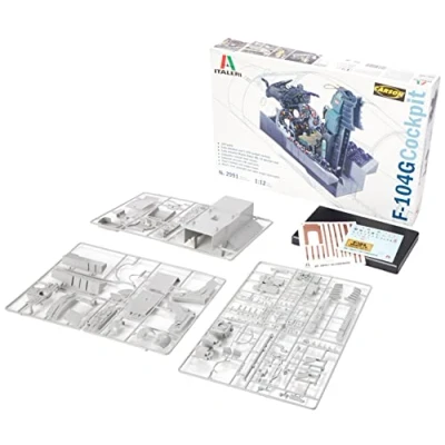 Afbeelding van 1:12 Italeri 2991 F 104 G Cockpit Plastic Modelbouwpakket