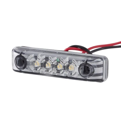 Afbeelding van Breedtel led 24V wit 4 leds kabel 150mm 2PG 357 010 121