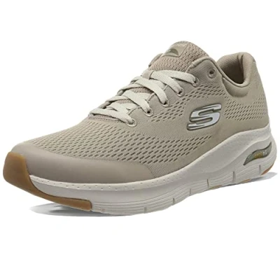 Afbeelding van Skechers ARCH Sneakers laag, Heren, Maat: 47.5, Taupe Textiel