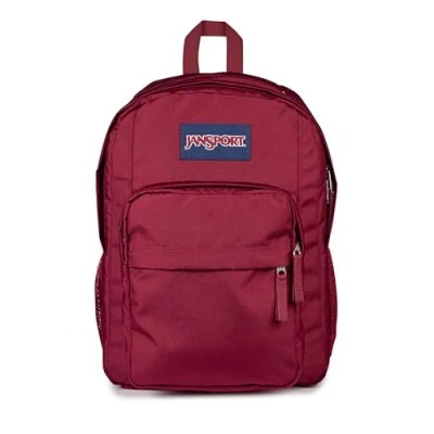 Afbeelding van JanSport schoolrugzak rugzak Big Day Backpack Russet Red (rood)paars