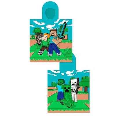 Afbeelding van Minecraft Poncho capuchon 8435631309109