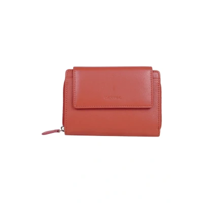 Afbeelding van Maitre Bromley Diethilde Portemonnee, Dames, Maat: One Size, Coral