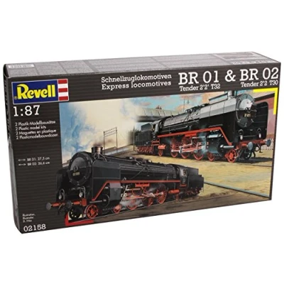 Afbeelding van Revell 02158 modelspoorlijn locomotief Br 01 &amp; 02
