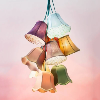 Afbeelding van Kare Saloon Flower kleurrijke hanglamp