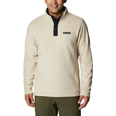 Afbeelding van Columbia Steens MOUNTAIN HALF SNAP Fleece trui, Heren, Maat: XXL, Ancient fossil/black