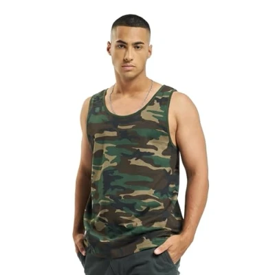 Image de Brandit débardeur, nombreuses variantes de couleurs, tailles S à 7XL, woodland, XXL