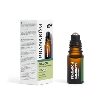 Afbeelding van Pranarôm Aromaboost Immunity Immuniteitsrol met Organische Essentiële Oliën 5 ml