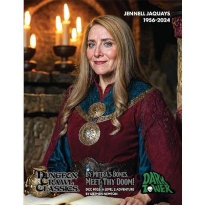 Afbeelding van Dungeon Crawl Classics #105 by Mitra&#039;s Bones, Meet Thy Doom! Jennell Jaquays Variant Cover