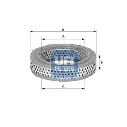 Afbeelding van UFI 30.196.00 Luchtfilter 36 247 361 Filter insert VOLKSWAGEN: Polo IV Hatchback, SKODA: Fabia I 1 Combi, Saloon