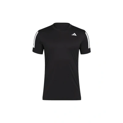 Afbeelding van adidas Performance CLUB 3 Stripes TEE Sport Tshirt, Heren, Maat: XS, Black
