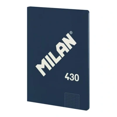 Afbeelding van Schrift Milan 1918 Marineblauw A4 Vierkant