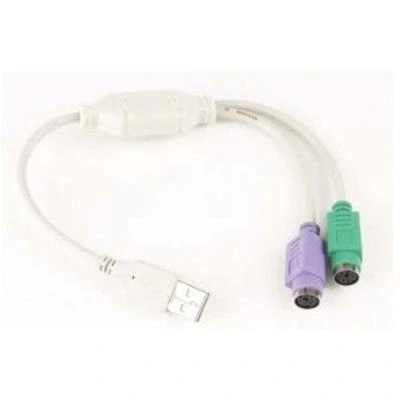 Image de Gembird uaps12 câble connecteur usb vers dual ps/2 (0,5 m)