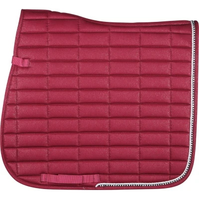 Afbeelding van BR Glamour Chic zadeldek bordeaux maat:vs full