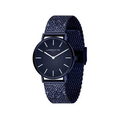 Afbeelding van Liebeskind Berlin Horloge, Dames, Maat: One Size, Blau