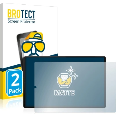 Afbeelding van BROTECT Screenprotector voor Lenovo Tab M10 FHD Plus (Landschapsmodus) Folie Beschermfolie matte (2 Stuks)