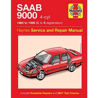 Afbeelding van Saab 9000 (4 Cylinder) Service And Repair Manual