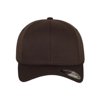 Image de Flexfit Bonnet Wooly Combed, marron, L XL