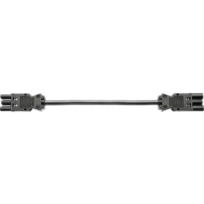 Afbeelding van Bachmann installatiestekker stroomkabel Wieland GST18® LSZH / zwart 1 meter
