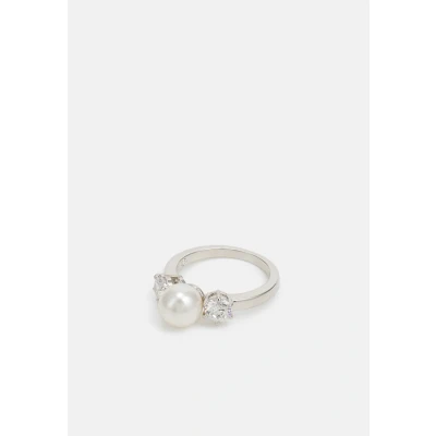 Afbeelding van Swarovski dames Matrix ring met kristal 55 in de kleur Zilver, maat: Maat 17,5 mm
