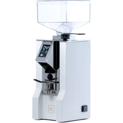 Afbeelding van Eureka Mignon ORO XL koffiemolen wit/chroom met 250 gram Koepoort Koffie koffiebonen