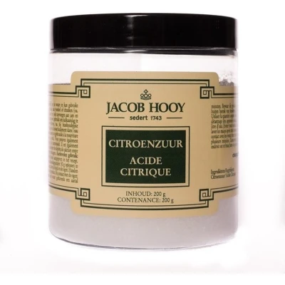 Afbeelding van Jacob Hooy Citroenzuur Poeder 200GR