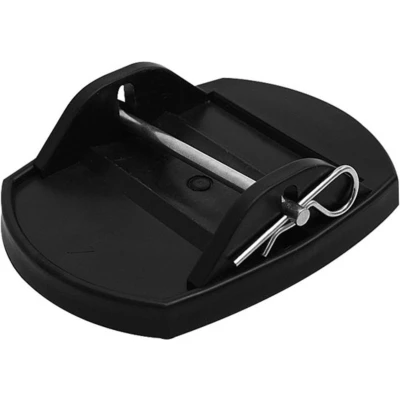 Afbeelding van Pro Plus Stabilisatievoet met Metalen Pen 175 x 140 mm Zwart