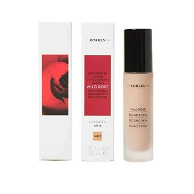 Afbeelding van Korres WILD ROSE Foundation Foundation, Dames, Maat: 30 ml, Wrf2