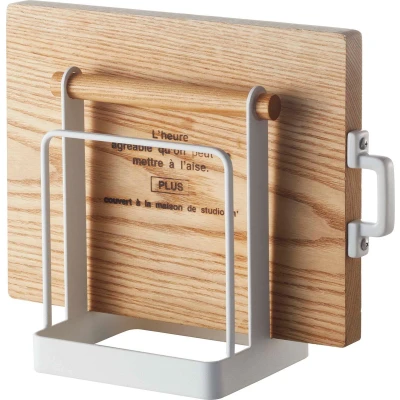 Afbeelding van Yamazaki Cutting Board Stand Tosca White