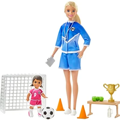 Afbeelding van Barbie Voetbalcoach