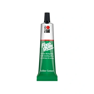 Afbeelding van LIJMRUBBER CEMENT TRANSP TUBE X / 50 G
