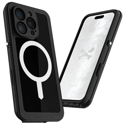Afbeelding van Ghostek Nautical Slim Waterproof MagSafe Case Apple iPhone 16 Pro Black