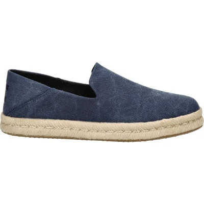 Afbeelding van TOMS Santiago Espadrilles, Heren, Maat: 44.5, Navy Textiel