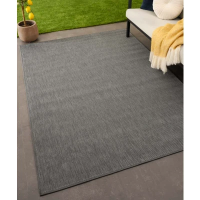 Afbeelding van Buitenkleed Effen Flip Grijs 200x280 Cm