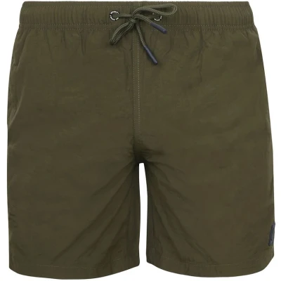 Afbeelding van Suitable Zwembroek Plain Army Groen maat M Heren met Regular fit Pasvorm Herenkleding