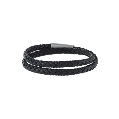 Afbeelding van Emporio Armani heren Armband van leer EGS2176040