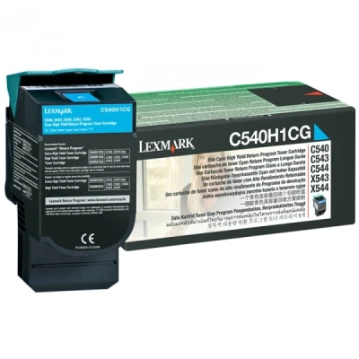 Image de Lexmark C540H1CG toner haute capacité (d&#039;origine) cyan