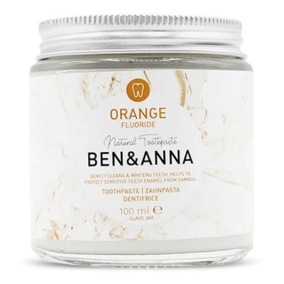 Afbeelding van Ben &amp; Anna Tandpasta met Fluoride Orange 100ml