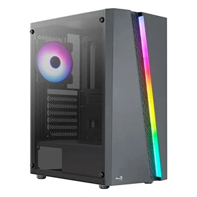 Image de Boitier Pc Sans Alimentation Aerocool Blade G V1 Rgb (Noir) Moyen Tour Format Atx