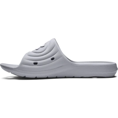Afbeelding van Under Armour Locker IV Badslippers, Heren, Maat: 45, Grey Kunststof