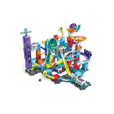 Afbeelding van VTech Marble Rush Space Magnetic Mission Set XL300E Knikkerbaan 120 Onderdelen Incl. 10 Knikkers met Licht en Geluidseffecten Speelgoed 4 t/m 12 Jaar
