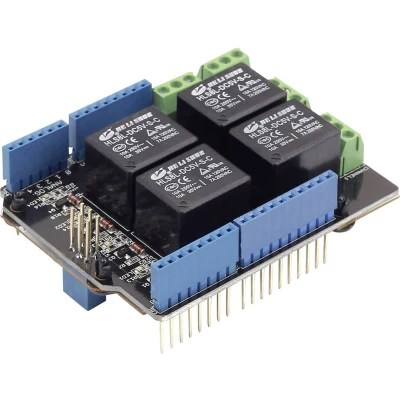 Afbeelding van Seeed Studio Relay Shield v3.0 Geschikt voor serie: Arduino
