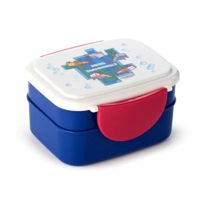 Afbeelding van Minecraft Axolotl Clip Bento Box Lunchtrommel &amp; bestek
