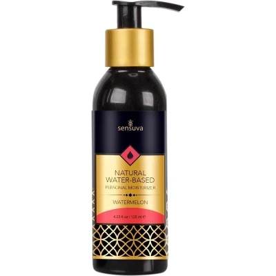 Afbeelding van Glijmiddel met een smaakje Sensuva Natural Waterbasis Watermeloen