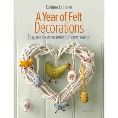 Afbeelding van A Year of Felt Decorations