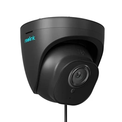 Afbeelding van RLC 520A Reolink PoE, dome, bewakingscamera van 5 MP voor buiten, met detectie personen/voertuig, IP camera, IP66 waterdicht, timelapse, sleuf micro SD kaart, infraroodnachtzicht, zwart
